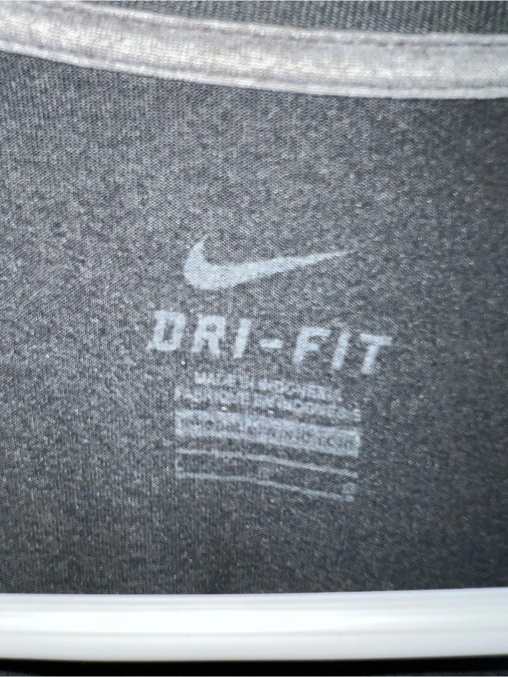 Nike Dri-FIT Dark Gray Athletic Long Sleeve